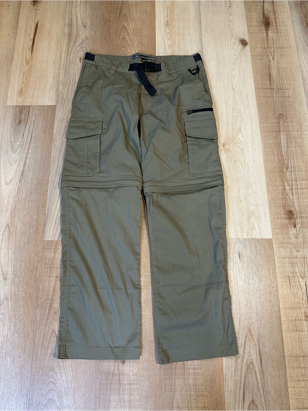 BC Clothing Company Men's Convertible Hiking Cargo Pants Sz Mx30